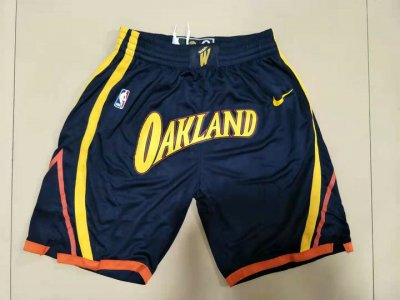 NBA Oakland shorts Marine avec pockets imprimé